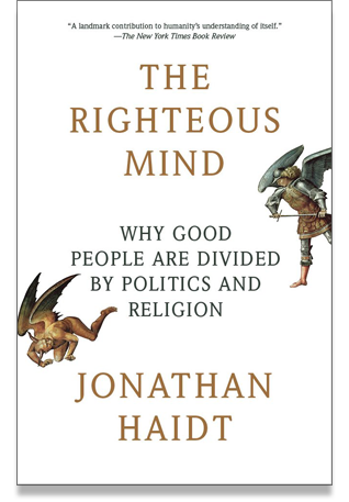 righteous mind jonathan haidt book cover